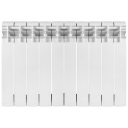 Радиатор отопления Kroner Laura 500М 500/80/96 10 секций биметалл белый CV034122