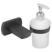 Дозатор для рідкого мила Kroner KRP Graz-GRP95612 настінний 200 мл графіт CV035551