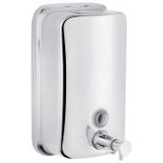 Дозатор для рідкого мила Kroner KRM Rizze-ACC405-8 настінний 800 мл хром CV022962