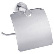 Держатель для туалетной бумаги Kroner KRP Edelstahl Klassisch-ESG3703 с крышкой никель CV025646
