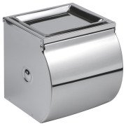 Держатель для туалетной бумаги Kroner KRM Rizze-ACC300 с крышкой хром CV022902