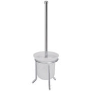 Йоршик для унітазу Kroner KRM Rizze-ACG323 підлоговий хром/білий CV022911