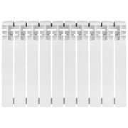 Радиатор отопления Kroner Serene 500М 500/80/96 10 секций биметалл белый CV034120