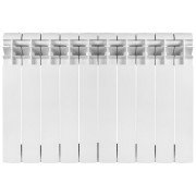 Радиатор отопления Kroner Laura 500М 500/80/96 10 секций биметалл белый CV034122