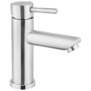 Смеситель для раковины Kroner KRP Edelstahl Klassisch-ESG010 однорычажный никель CV022994