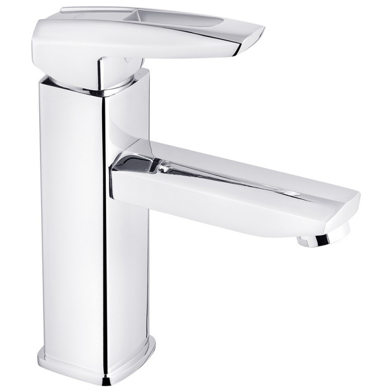 Смеситель для раковины Kroner KRM Kante-C010 однорычажный хром CV023579