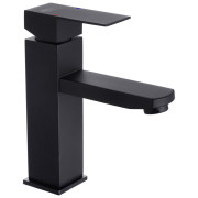 Смеситель для раковины Kroner KRP Edelstahl Kubus-SCH010 однорычажный черный CV023010