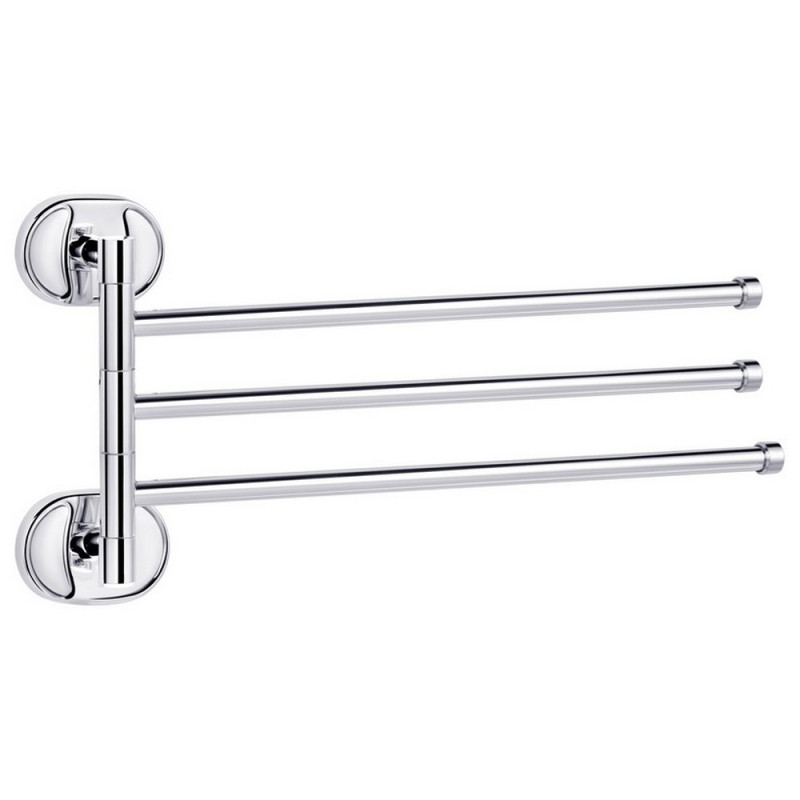 Тримач для рушників Kroner KRM Elbe-ACC2913 поворотний хром CV022872