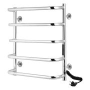 Электрический полотенцесушитель Kroner KRP Stil STL-ER60x50-5 55х60 см нержавеющая сталь CV036341