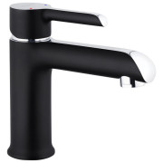 Змішувач для раковини Kroner KRP Essen-SCH010 одноважільний чорний CV024322