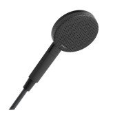 Душевая лейка Hansgrohe Raindance Alive Select S 125 3-режимная черный матовый 24500670
