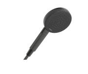 Душова лійка Hansgrohe Raindance Alive Select S 125 3-режимна EcoSmart чорний матовий хром 24511340