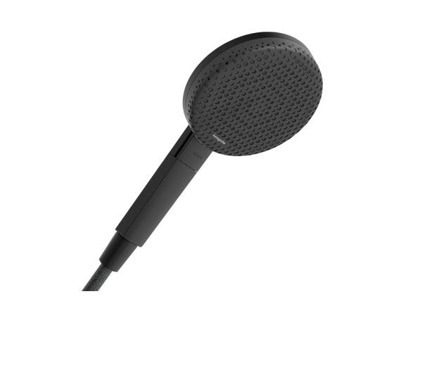 Душевая лейка Hansgrohe Raindance Alive Select S 125 3-режимная EcoSmart черный матовый 24511670
