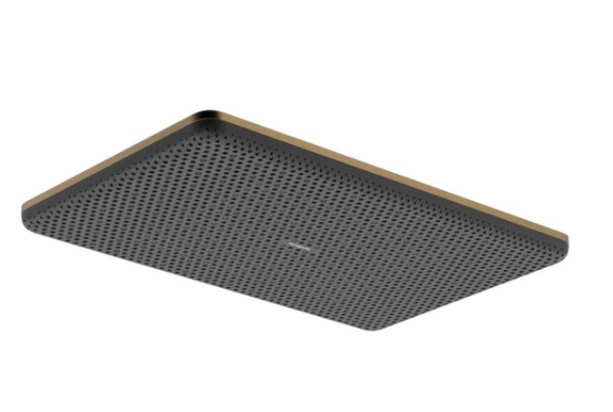 Лійка для верхнього душу Hansgrohe Raindance Alive Q 34х21 см 1 режим бронза 24530140