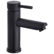 Змішувач для раковини Kroner KRP Edelstahl Klassisch-SCH010 одноважільний чорний CV025653