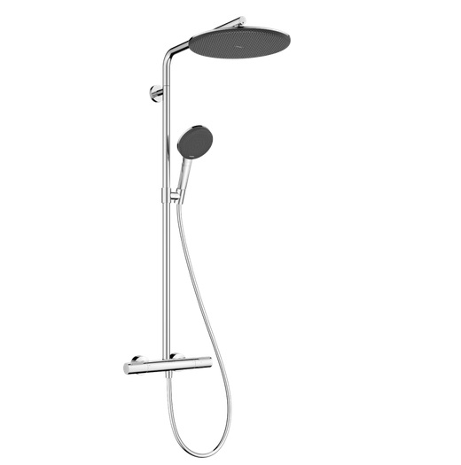 Душевая стойка Hansgrohe Raindance Alive S Puro 300 1jet с термостатом Ecostat Element хром 24592000