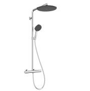 Душова стійка Hansgrohe Raindance Alive S Puro 300 1jet із термостатом Ecostat Element хром 24592000