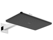 Верхний душ Hansgrohe Raindance Alive Q 34х21 см 2 режима с держателем хром 24550000