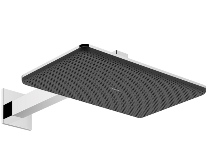 Верхний душ Hansgrohe Raindance Alive Q 34х21 см 2 режима EcoSmart с держателем хром 24551000