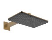 Верхний душ Hansgrohe Raindance Alive Q 34х21 см 2 режима EcoSmart с держателем бронза 24551140