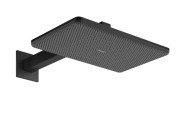 Верхний душ Hansgrohe Raindance Alive Q 34х21 см 2 режима EcoSmart с держателем черный матовый 24551670