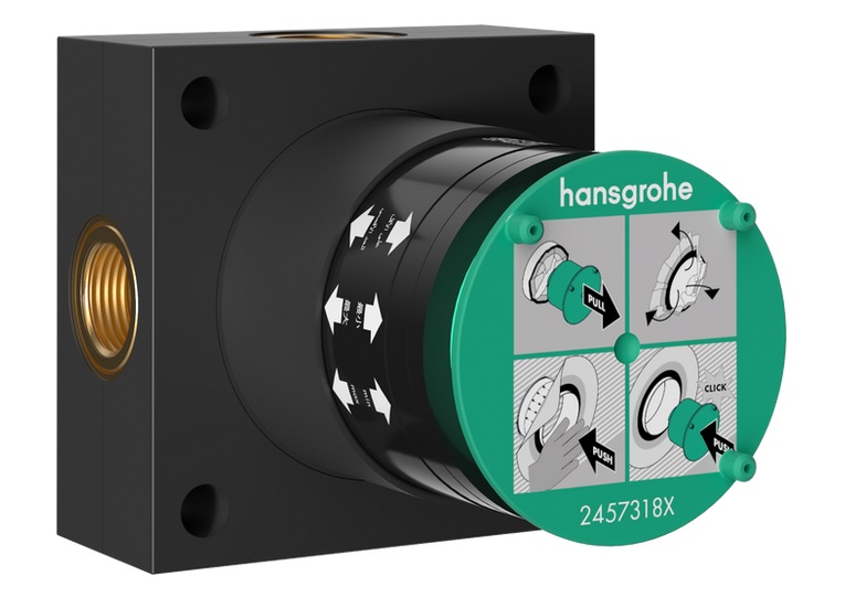 Прихована частина для монтажу верхнього душу Hansgrohe Raindance Alive 2jet 24573180