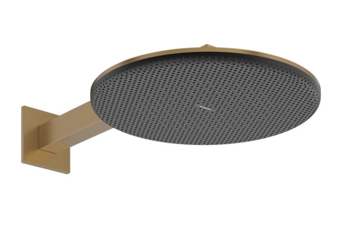 Верхній душ Hansgrohe Raindance Alive S 300 2 режими EcoSmart із тримачем бронза 24541140