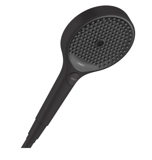 Душевая лейка Hansgrohe Rainfinity 130 3-режимная EcoSmart+ черный матовый 26862670