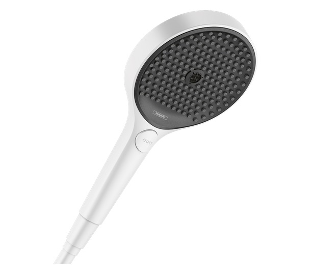 Душова лійка Hansgrohe Rainfinity 130 3-режимна EcoSmart+ білий матовий 26862700