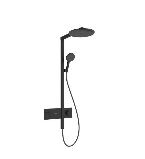 Душова стійка Hansgrohe Raindance Alive S 300 2jet EcoSmart із термостатом чорний матовий 24596670
