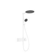 Душевая стойка Hansgrohe Raindance Alive S 300 2jet EcoSmart с термостатом белый матовый 24596700