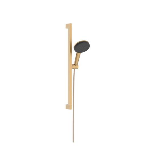 Ручной душ на штанге Hansgrohe Raindance Alive Select S 65 см 3 режима EcoSmart бронза 24600140