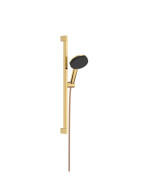Ручний душ на штанзі Hansgrohe Raindance Alive Select S 65 см 3 режими EcoSmart золото 24600990