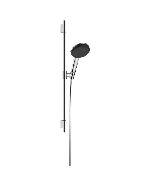 Ручний душ на штанзі Hansgrohe Raindance Alive Select S 65 см 3 режими EcoSmart хром 24602000
