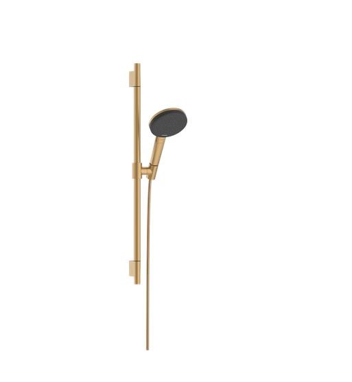 Ручной душ на штанге Hansgrohe Raindance Alive Select S 65 см 3 режима EcoSmart бронза 24602140