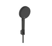 Ручной душ на держателе Hansgrohe Raindance Alive Select S 3-режимный EcoSmart черный матовый хром 24611340