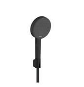 Ручний душ на утримувачі Hansgrohe Raindance Alive Select S 3-режимний EcoSmart чорний матовий 24611670