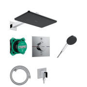 Душевая система скрытого монтажа Hansgrohe Raindance Alive Q 210/340 1jet хром 24620000