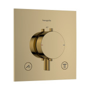 Термостат для душа скрытого монтажа Hansgrohe Ecostat Comfort E 2 потребителя золото 33711990