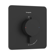 Термостат для душа скрытого монтажа Hansgrohe Ecostat Comfort Q 2 потребителя черный матовый 33713670