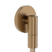 Шланговое подсоединение Hansgrohe FixFit Fine S с обратным клапаном бронза 28882140