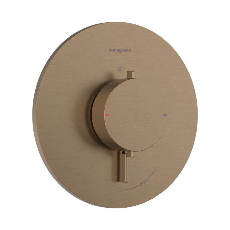 Термостат для душа скрытого монтажа Hansgrohe Ecostat Comfort S 1 потребитель бронза 33714140
