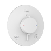Термостат для душа скрытого монтажа Hansgrohe Ecostat Comfort S 2 потребителя белый матовый 33715700