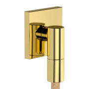 Шлангове підключення Hansgrohe FixFit Fine Е зі зворотним клапаном золото 28883990