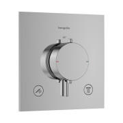 Термостат для душа скрытого монтажа Hansgrohe Ecostat Comfort E 2 потребителя хром 33711000