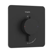 Термостат для душа скрытого монтажа Hansgrohe Ecostat Comfort Q 1 потребитель черный матовый 33712670