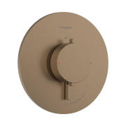 Термостат для душу прихованого монтажу Hansgrohe Ecostat Comfort S 1 споживач бронза 33714140