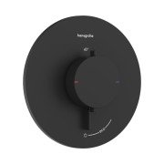 Термостат для душу прихованого монтажу Hansgrohe Ecostat Comfort S 1 споживач чорний матовий 33714670