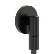 Шланговое подсоединение Hansgrohe FixFit Fine S с обратным клапаном черный матовый хром 28882340