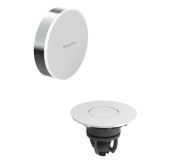 Внешняя часть для слива и перелива для ванны Hansgrohe Flexaplus белый/хром 58187000